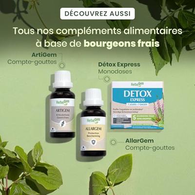 Herbalgem Detox Express Monodosissen 7x10ml