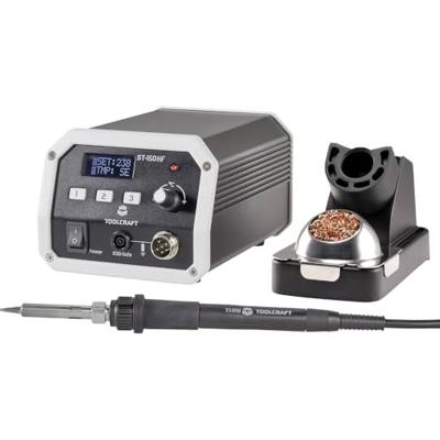 TOOLCRAFT ST-150 HF Hoogfrequent soldeerstation Digitaal 150 W 50 - 480 °C Incl. soldeerpunt TOOLCRAFT ST-150 HF Hoogfrequent soldeerstation Digitaal 150 W 50 - 480 °C Incl. soldeerpunt