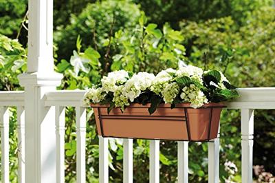 Elho green basics balkonrek 50 cm antraciet