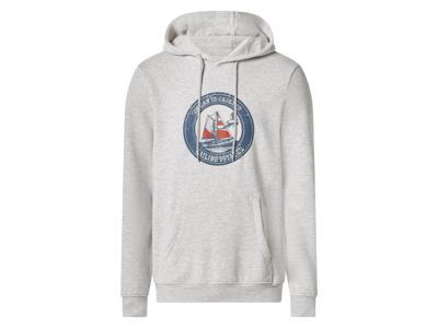esmara Men Heren hoodie of sweater (Grijs, L)