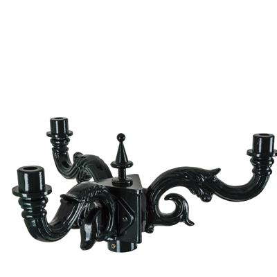 KS Verlichting NostalgischOrnament 3-lichts - antraciet - 5810