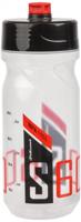 Polisport Plasticos S.A. Polisport bidon 600 ml. transparant zwart/rood - thumbnail