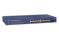 NETGEAR GS724TP Managed L2/L3/L4 Gigabit Ethernet (10/100/1000) Power over Ethernet (PoE) 1U Zwart, Grijs - thumbnail