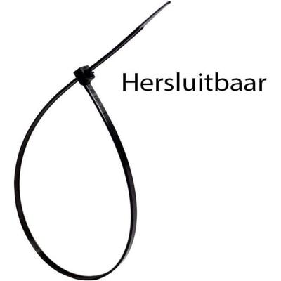 Selco zak kabelbinder open/sluitb 280x3.5