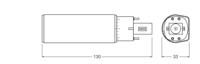 OSRAM HOMELIGHTING 4099854501777 LED-buis-lamp Energielabel E (A - G) G24q-1 6 W Daglichtwit 1 stuk(s) - thumbnail