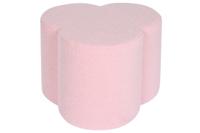 Voetensteun DKD Home Decor Roze 53 x 53 x 40 cm - thumbnail