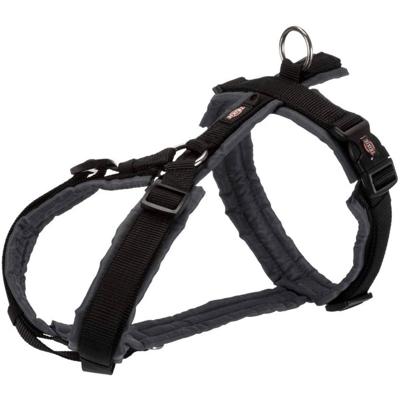 TRIXIE HONDENTUIG PREMIUM TREKKING ZWART / GRIJS 36-44X1,5 CM TRIXIE HONDENTUIG PREMIUM TREKKING ZWART / GRIJS 36-44X1,5 CM