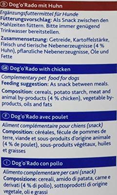 TRIXIE SOFT SNACK DOG'O'RADO 500GR 4ST TRIXIE SOFT SNACK DOG'O'RADO 500GR 4ST