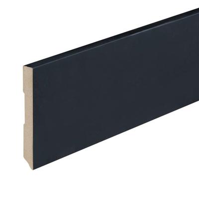 Folieplint plint 120x15 - Amsterdam zwart RAL 9005