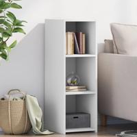 Dressoir 30x41x93 cm bewerkt hout wit - thumbnail