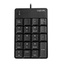 LogiLink ID0184 Numeriek toetsenbord USB Zwart - thumbnail