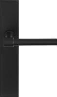 Formani Piet Boon ONE PBL15XLP236SFC deurkruk ongeveerd op schild - mat zwart - thumbnail