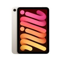 Apple iPad mini (A17 Pro): 8,3 inch Liquid Retina-display, 128 GB, wifi 6E, 12 MP camera aan de voorkant/12 MP camera aan de achterkant, Touch ID, batterij voor een hele dag – Sterrenlicht - thumbnail