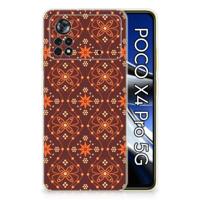 Xiaomi Poco X4 Pro 5G | TPU bumper | Batik Brown - thumbnail