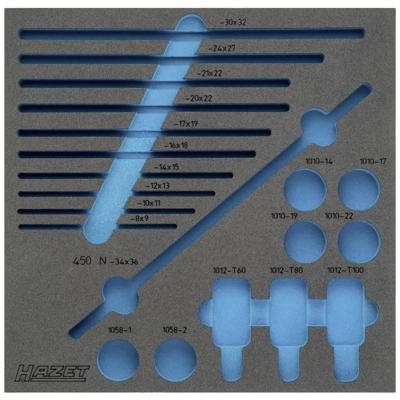 HAZET 2-componenten zachschuiminleg 163-211L · L x B: 344 mm x 342 mm HAZET 2-componenten zachschuiminleg 163-211L · L x B: 344 mm x 342 mm
