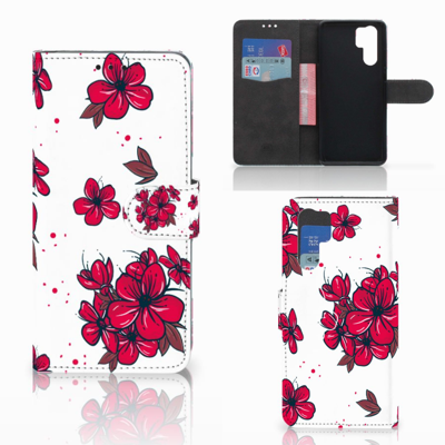 Huawei P30 Pro Hoesje Blossom Red Huawei P30 Pro Hoesje Blossom Red