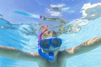 Bestway Set Masker en Tube Junior Klep Zuivering Assorti Kleur +7 Jaar Strand en Zwembad 24025 - thumbnail