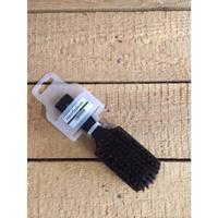 Haarborstel zwart 18cm - thumbnail