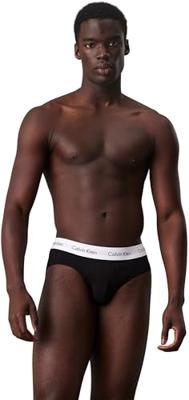 Calvin Klein 3-Pack Heren heup slips - Hip Brief - Katoenen heren onderbroeken - Elastische band