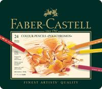 Faber Castell FC-110024 Kleurpotlood Polychromos Etui à 24 Stuks - thumbnail