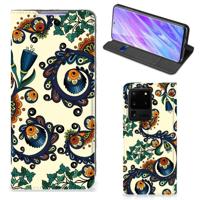 Telefoon Hoesje Samsung Galaxy S20 Ultra Barok Flower - thumbnail