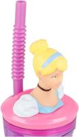 Beker met Rietje Disney Princess CZ11334 3D Roze - thumbnail