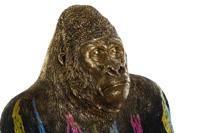 Decoratieve figuren DKD Home Decor 38 x 46 x 50,5 cm Multicolour Gorilla - thumbnail