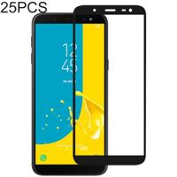 25 stuks volledige lijm volledige cover Screen Protector gehard glas film voor Galaxy J6 (2018) - thumbnail