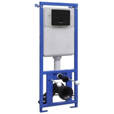 VidaXL Stortbak verborgen hoog 11 l 41x41x(110-125) cm