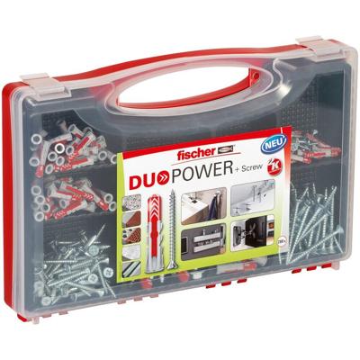Fischer Red-Box DuoPower pluggen met schroef - 536091 - 1 stuk(s) - 536091