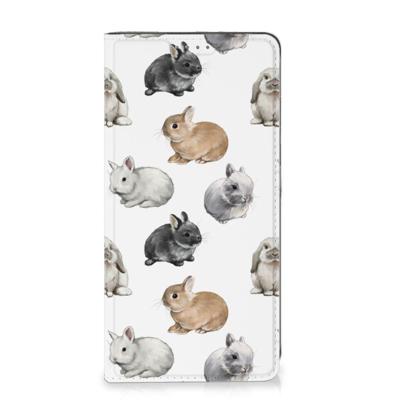 Smartphone hoesje voor Samsung Galaxy S24 Konijntjes