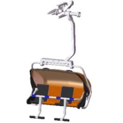 Jägerndorfer Zetel 4 Pers Zwart/Oranje