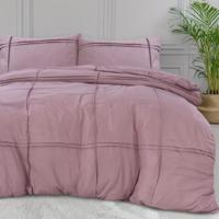 Sleeptime Washed Tufted Oud Roze 140 x 200/220 cm - thumbnail