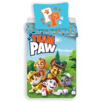 Paw Patrol Team Paw! dekbedovertrek - 140 x 200 cm - kussensloop 70 x 90 cm - thumbnail