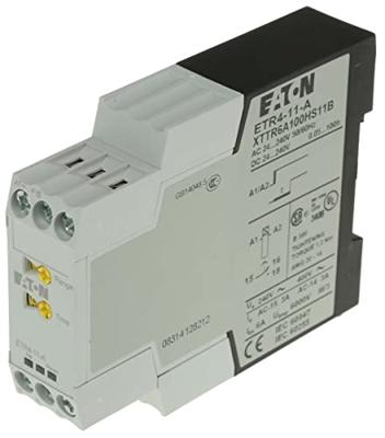 Eaton ETR4-11-A Tijdrelais (l x b x h) 23 x 23 x 82 mm 1 stuk(s) Eaton ETR4-11-A Tijdrelais (l x b x h) 23 x 23 x 82 mm 1 stuk(s)