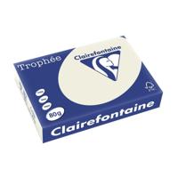 Clairefontaine Trophée gekleurd papier, A4, 80 g, 500 vel, parelgrijs - thumbnail