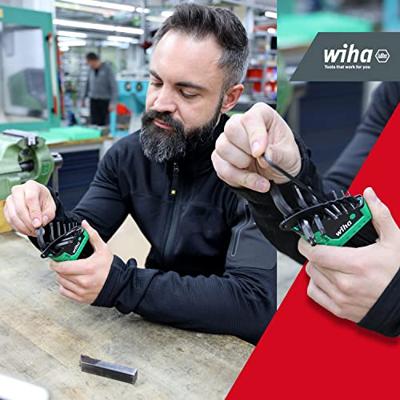 Wiha Stiftsleutelset | in ErgoStar houder | TORX® | kogelkop | 14-delig | chemisch gezwart | in blister - 43847 - 43847 - thumbnail