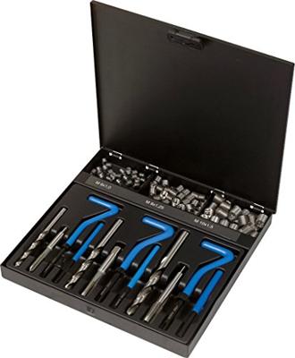 KS Tools 150.6155 Nirostaal schroefdraad-reparatieset M6-M10, 87-delig KS Tools 150.6155 Nirostaal schroefdraad-reparatieset M6-M10, 87-delig