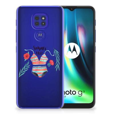 Motorola Moto G9 Play | E7 Plus Telefoonhoesje met Naam Boho Summer Motorola Moto G9 Play | E7 Plus Telefoonhoesje met Naam Boho Summer