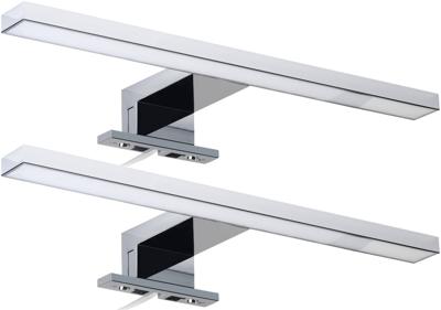 Saqu Fondi opbouwverlichting voor spiegel/spiegelkast chroom set van 2 stuks