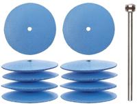 PROXXON set polijststiften silicone polishing disk lens 22mm 10pcs - thumbnail
