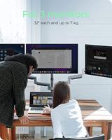 ICY BOX IB-MS505-TI monitorarm - thumbnail