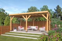 Red Class Zoutelande 600x330 cm basis incl. Schroefpakket - Bouwpakket- Plat dak- - Tuindeco - thumbnail