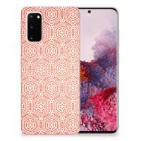 Samsung Galaxy S20 | TPU bumper | Pattern Orange - thumbnail