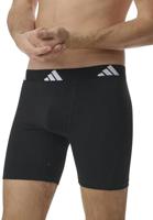 Adidas Boxershorts flex cotton lang 3-pack zwart - thumbnail