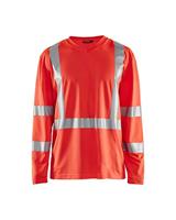 Blåkläder UV-T-Shirt lange mouw High-Vis 33831011 | High-Vis Rood | Maat 3XL - 7330509470138 - thumbnail