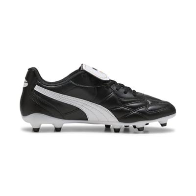PUMA King Top Gras / Kunstgras Voetbalschoenen (MG) Zwart Wit Goud