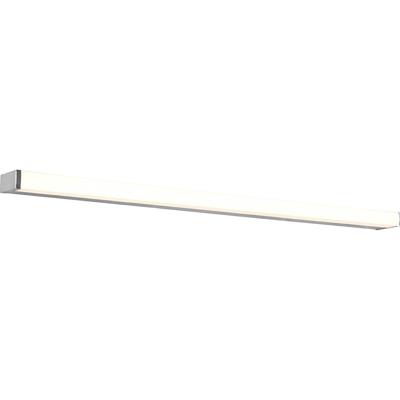 LED Wandlamp 20W Mat Chroom - Warm Wit 3000K - Spatwaterdicht IP44