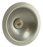 Wiesbaden gevelkom 1/2x15 cap. RVS - thumbnail