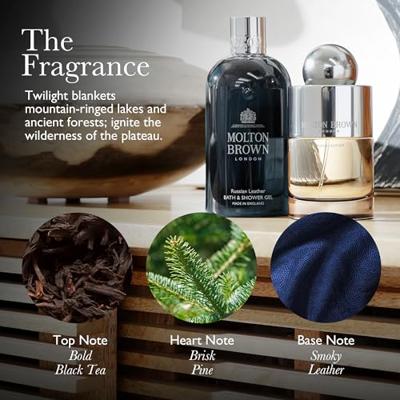 Molton Brown Dark Leather Bath and Showergel 300ml